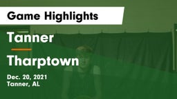 Tanner  vs Tharptown  Game Highlights - Dec. 20, 2021