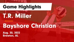 T.R. Miller  vs Bayshore Christian  Game Highlights - Aug. 30, 2022