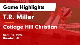 T.R. Miller  vs Cottage Hill Christian Game Highlights - Sept. 17, 2022