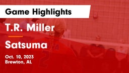 T.R. Miller  vs Satsuma  Game Highlights - Oct. 10, 2023