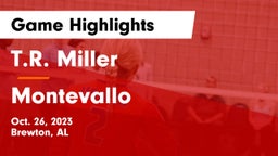 T.R. Miller  vs Montevallo  Game Highlights - Oct. 26, 2023