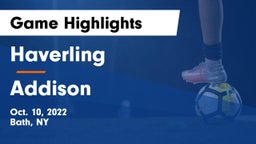 Haverling  vs Addison Game Highlights - Oct. 10, 2022