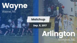Matchup: Wayne  vs. Arlington  2017