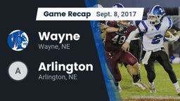 Recap: Wayne  vs. Arlington  2017