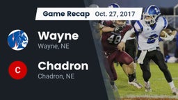 Recap: Wayne  vs. Chadron  2017