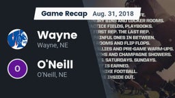 Recap: Wayne  vs. O'Neill  2018
