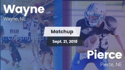 Matchup: Wayne  vs. Pierce  2018