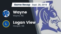 Recap: Wayne  vs. Logan View  2018