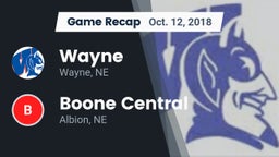 Recap: Wayne  vs. Boone Central  2018