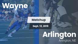 Matchup: Wayne  vs. Arlington  2019