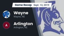 Recap: Wayne  vs. Arlington  2019