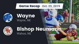 Recap: Wayne  vs. Bishop Neumann  2019