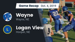 Recap: Wayne  vs. Logan View  2019