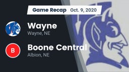 Recap: Wayne  vs. Boone Central  2020
