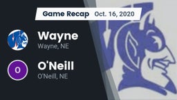 Recap: Wayne  vs. O'Neill  2020