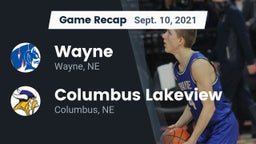 Recap: Wayne  vs. Columbus Lakeview  2021