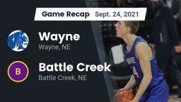 Recap: Wayne  vs. Battle Creek  2021