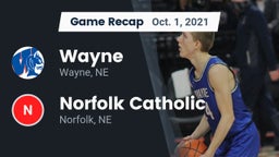 Recap: Wayne  vs. Norfolk Catholic  2021