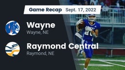Recap: Wayne  vs. Raymond Central  2022