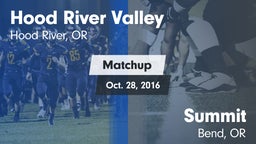 Matchup: Hood River Valley vs. Summit  2016