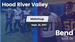 Matchup: Hood River Valley vs. Bend  2017