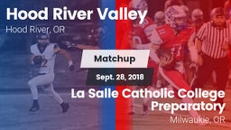 Matchup: Hood River Valley vs. La Salle Catholic College Preparatory 2018