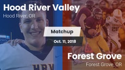 Matchup: Hood River Valley vs. Forest Grove  2018