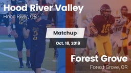 Matchup: Hood River Valley vs. Forest Grove  2019