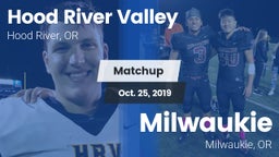 Matchup: Hood River Valley vs. Milwaukie  2019