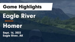 Eagle River  vs Homer  Game Highlights - Sept. 16, 2022