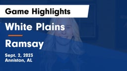 White Plains  vs Ramsay  Game Highlights - Sept. 2, 2023