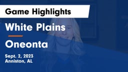 White Plains  vs Oneonta  Game Highlights - Sept. 2, 2023