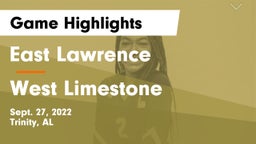 East Lawrence  vs West Limestone  Game Highlights - Sept. 27, 2022
