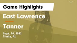 East Lawrence  vs Tanner Game Highlights - Sept. 26, 2022