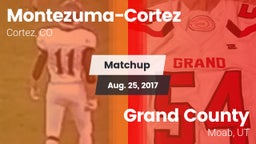 Matchup: Montezuma-Cortez vs. Grand County  2017