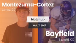 Matchup: Montezuma-Cortez vs. Bayfield  2017