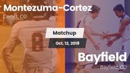 Matchup: Montezuma-Cortez vs. Bayfield  2018