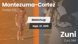 Matchup: Montezuma-Cortez vs. Zuni  2019