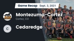 Recap: Montezuma-Cortez  vs. Cedaredge 2021
