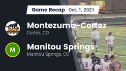 Recap: Montezuma-Cortez  vs. Manitou Springs  2021