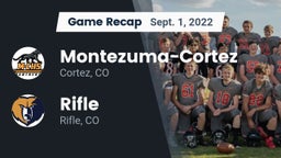 Recap: Montezuma-Cortez  vs. Rifle  2022