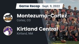 Recap: Montezuma-Cortez  vs. Kirtland Central  2022