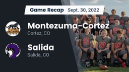 Recap: Montezuma-Cortez  vs. Salida  2022