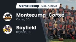 Recap: Montezuma-Cortez  vs. Bayfield  2022