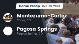 Recap: Montezuma-Cortez  vs. Pagosa Springs  2023