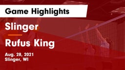 Slinger  vs Rufus King Game Highlights - Aug. 28, 2021
