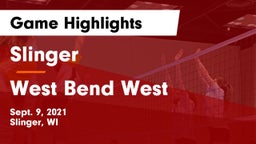 Slinger  vs West Bend West  Game Highlights - Sept. 9, 2021