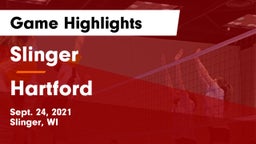 Slinger  vs Hartford  Game Highlights - Sept. 24, 2021