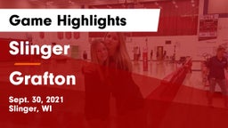 Slinger  vs Grafton  Game Highlights - Sept. 30, 2021
