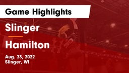 Slinger  vs Hamilton Game Highlights - Aug. 23, 2022